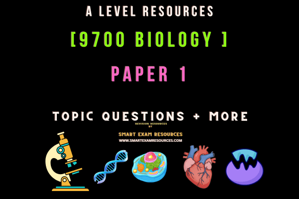 9700 AS Biology Paper 1