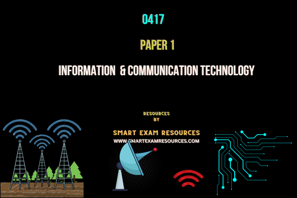 0417 Information and Communication Technology  Past Paper Resources